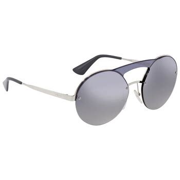 Prada Pr 65ts 1bc5r0 Round Sunglasses 